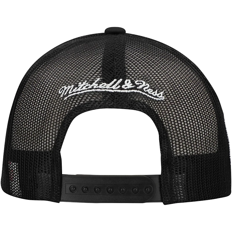 Mitchell  Ness Brooklyn Nets Script Trucker Adjustable Hat