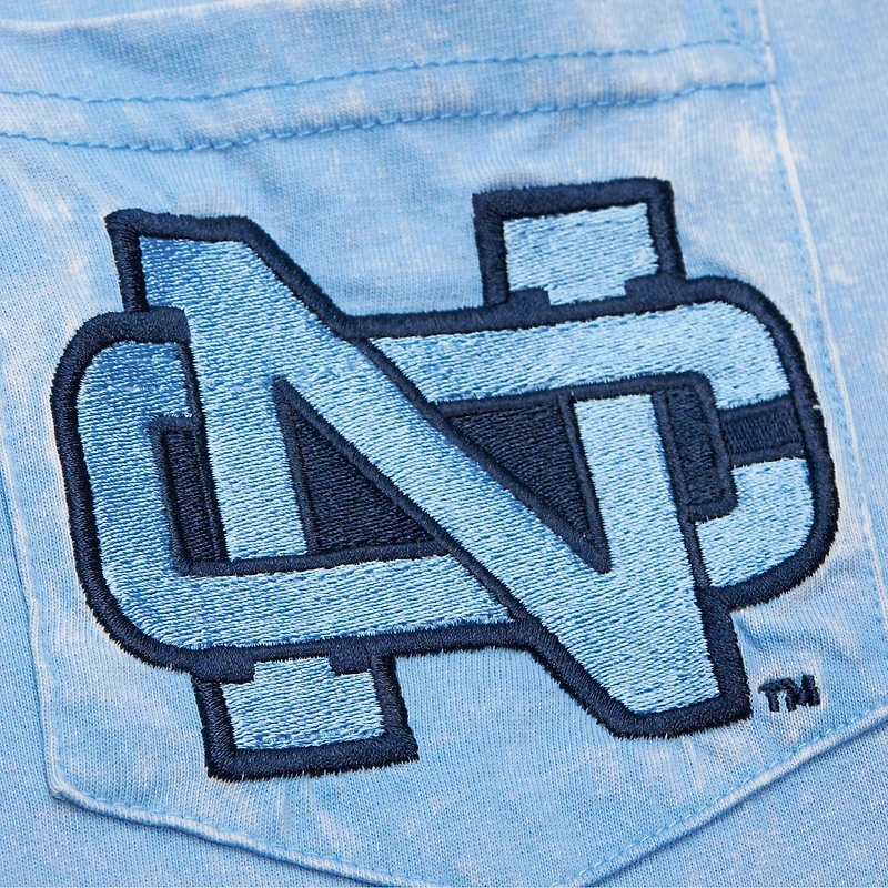 Mitchell Ness Carolina North Carolina Tar Heels Throwback Fade Away T-Shirt