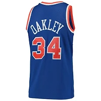Mitchell  Ness Charles Oakley New York Knicks Hardwood Classics Swingman Jersey