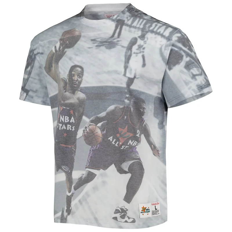 Mitchell Ness Charlotte Hornets Above the Rim Graphic T-Shirt