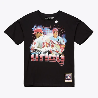 Mitchell Ness Chase Utley Philadelphia Phillies Legendary Collage Player T-Shirt