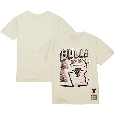 Mitchell  Ness Chicago Bulls Hardwood Classics Sidewalk Sketch T-Shirt