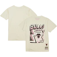 Mitchell  Ness Chicago Bulls Hardwood Classics Sidewalk Sketch T-Shirt