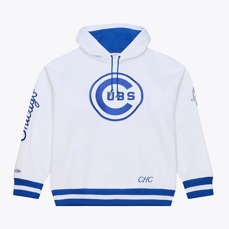 Mitchell Ness Chicago Cubs Cooperstown Collection Fleece Hoodie