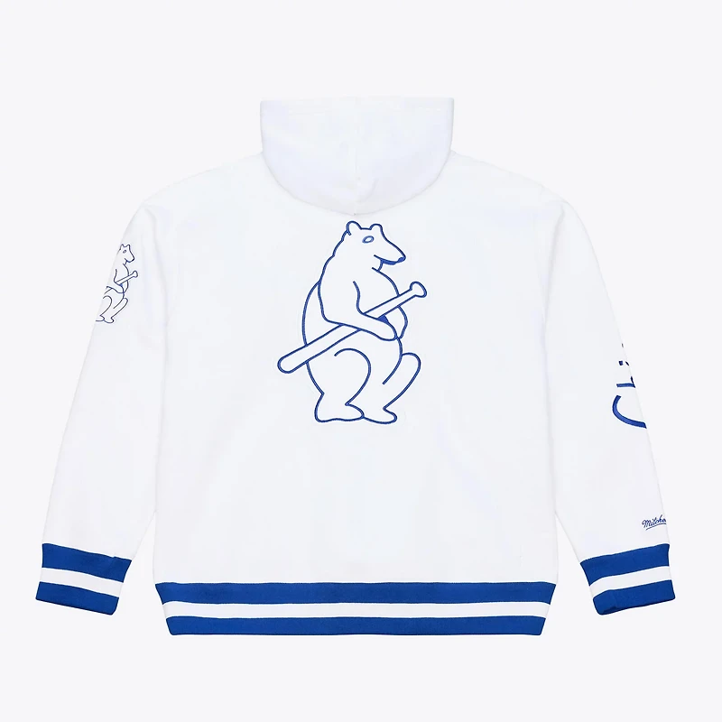 Mitchell Ness Chicago Cubs Cooperstown Collection Fleece Hoodie