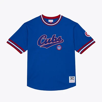 Mitchell Ness Chicago Cubs Wild Pitch Ringer T-Shirt