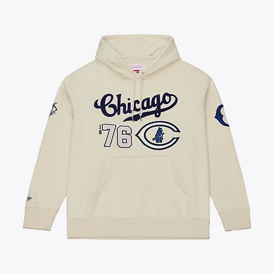 Mitchell  Ness Chicago Cubs Yacht Rock Fleece Hoodie