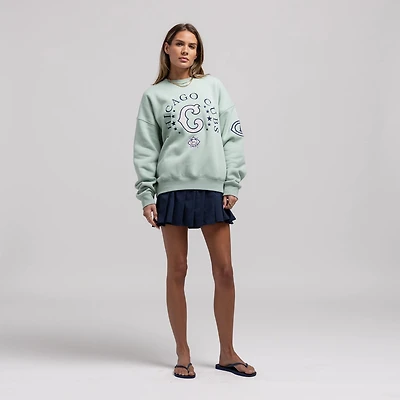 Mitchell  Ness Chicago Cubs Yacht Rock Sweatshirt