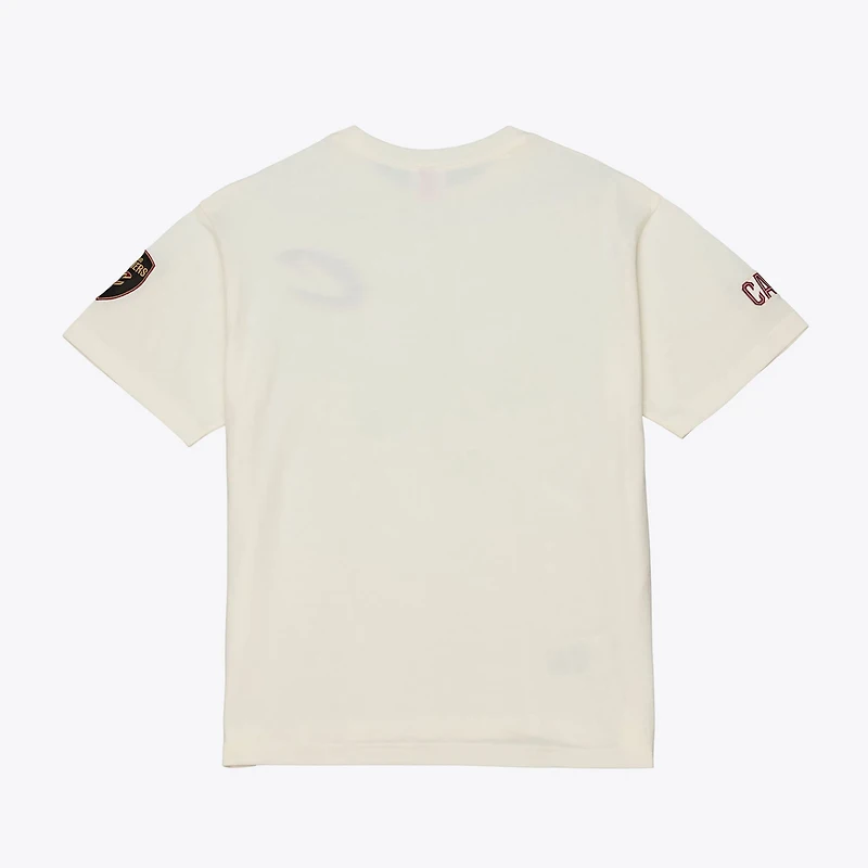 Mitchell  Ness Cleveland Cavaliers Hardwood Classics Chainstitch Premium T-Shirt