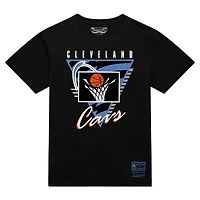 Mitchell  Ness Cleveland Cavaliers Worldwide Collection Tri-Logo T-Shirt