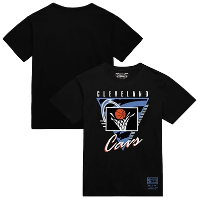 Mitchell Ness Cleveland Cavaliers Worldwide Collection Tri-Logo T-Shirt