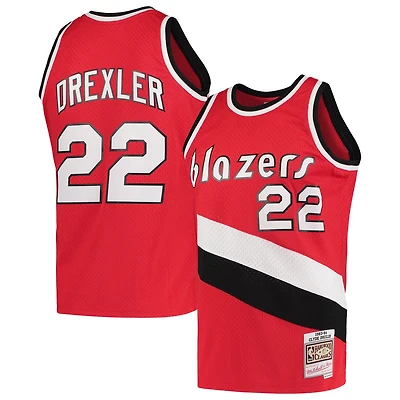 Mitchell  Ness Clyde Drexler Portland Trail Blazers 1983/84 Hardwood Classics Swingman Jersey