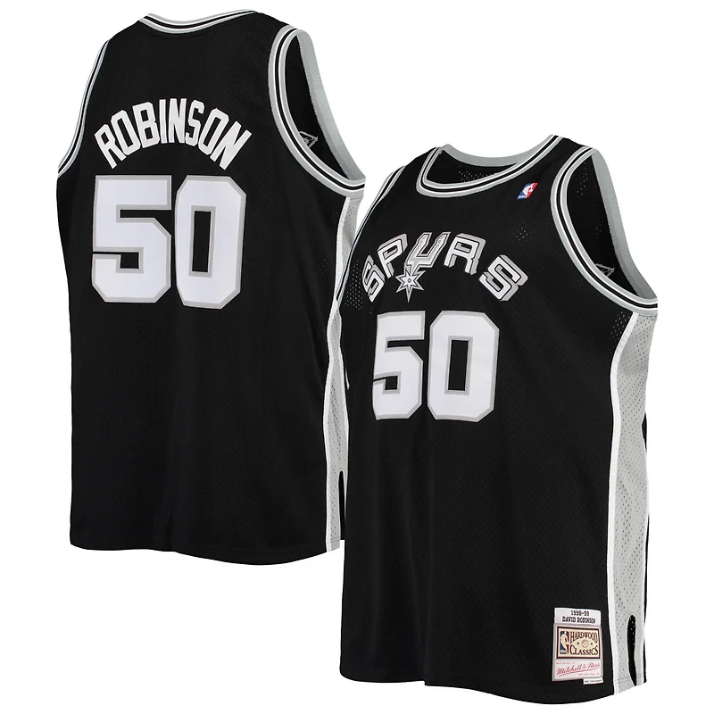 Mitchell Ness David Robinson San Antonio Spurs 1998/99 Big Tall Hardwood Classics Swingman Jersey