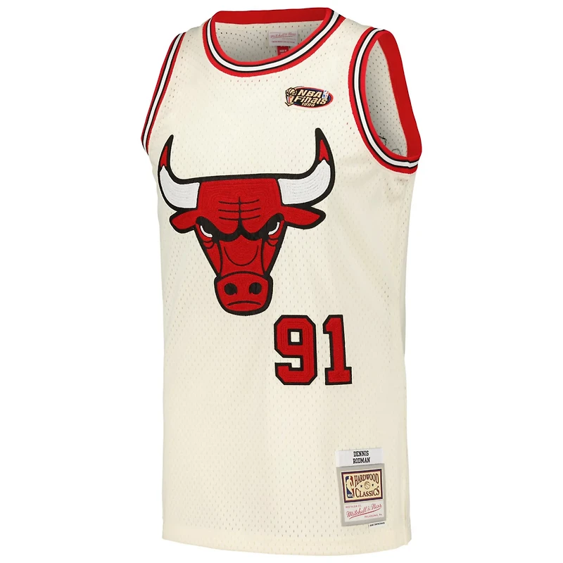 Mitchell  Ness Dennis Rodman Chicago Bulls Chainstitch Swingman Jersey