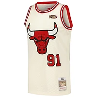 Mitchell  Ness Dennis Rodman Chicago Bulls Chainstitch Swingman Jersey