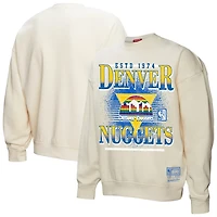 Mitchell  Ness Denver Nuggets Oversprayed Pullover Sweatshirt