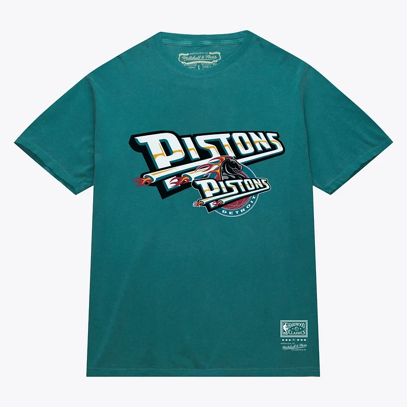 Mitchell Ness Detroit Pistons Hardwood Classics T-Shirt