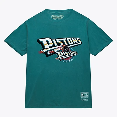 Mitchell Ness Detroit Pistons Hardwood Classics T-Shirt