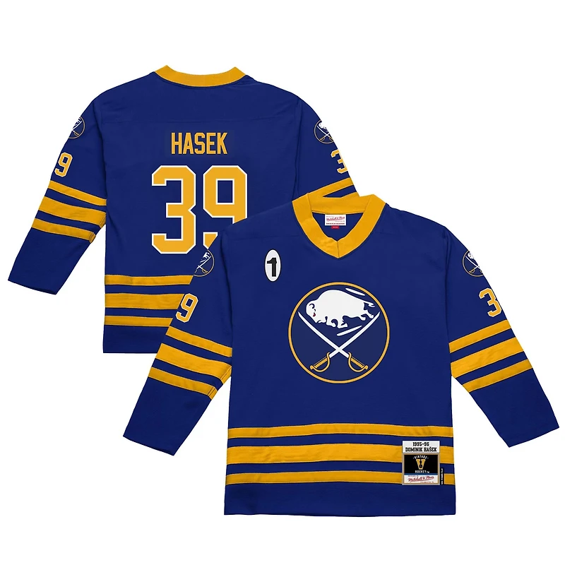 Mitchell Ness Dominik Hasek Buffalo Sabres 1995-96 Power Play Jersey