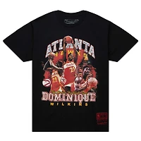 Mitchell  Ness Dominique Wilkins Atlanta Hawks Hardwood Classics Bling Concert Player T-Shirt