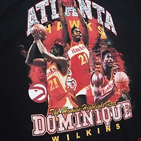 Mitchell  Ness Dominique Wilkins Atlanta Hawks Hardwood Classics Bling Concert Player T-Shirt