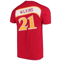 Mitchell  Ness Dominique Wilkins Atlanta Hawks Hardwood Classics Team Name Number T-Shirt