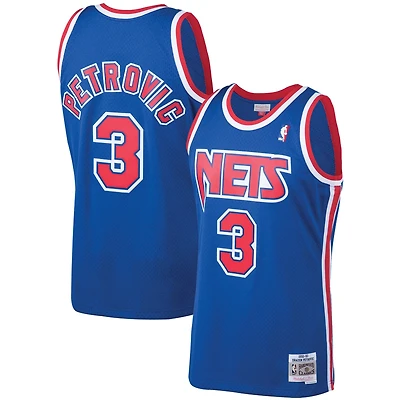 Mitchell  Ness Drazen Petrovic New Jersey Nets 1992/93 Hardwood Classics Swingman