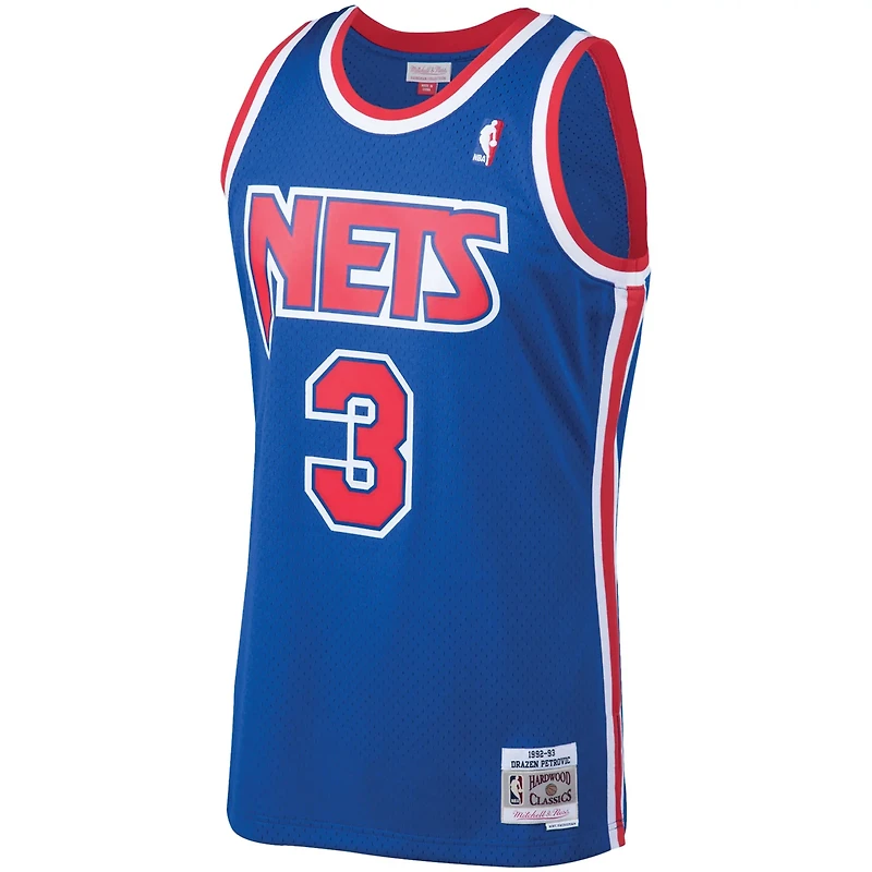 Mitchell  Ness Drazen Petrovic New Jersey Nets 1992/93 Hardwood Classics Swingman