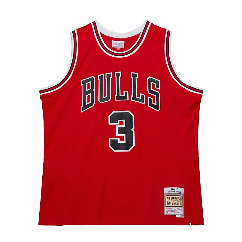 Mitchell Ness Dwyane Wade Chicago Bulls 2016 17 Hardwood Classics Swingman Jersey