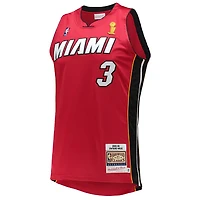Mitchell  Ness Dwyane Wade Miami Heat 2005-06 Hardwood Classics Authentic Jersey