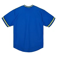 Mitchell  Ness en State Warriors Jumbotron 30 Mesh V-Neck T-Shirt