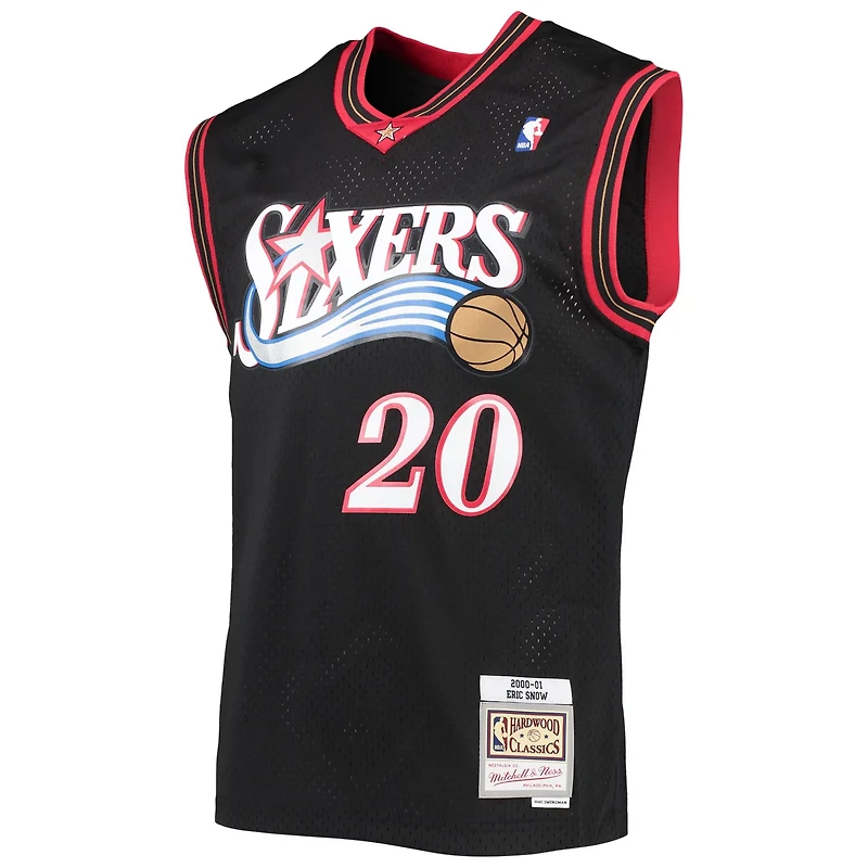 Mitchell Ness Eric Snow Philadelphia 76ers 2000/01 Hardwood Classics Swingman Jersey