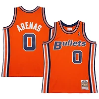 Mitchell  Ness Gilbert Arenas Washington Bullets 2004 05 Hardwood Classics Swingman Jersey