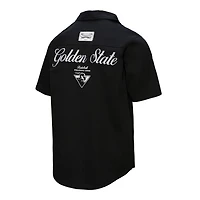 Mitchell  Ness Golden State Warriors Hardwood Classics Camp Shirt