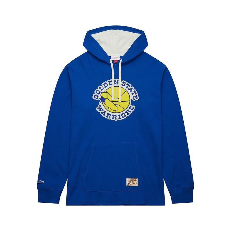 Mitchell  Ness Golden State Warriors Hardwood Classics Lightweight Thermal Pullover Hoodie