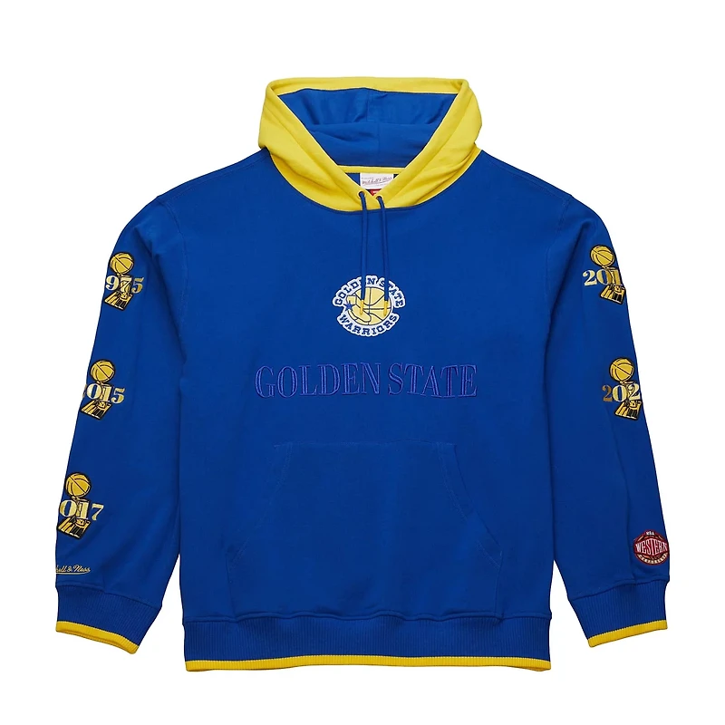 Mitchell  Ness Golden State Warriors Hardwood Classics Team OG 30 Pullover Hoodie
