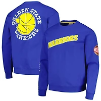 Mitchell  Ness Golden State Warriors Hardwood Classics There and Back Pullover Sweatshirt