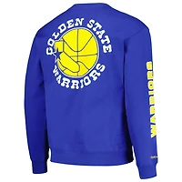 Mitchell  Ness Golden State Warriors Hardwood Classics There and Back Pullover Sweatshirt
