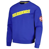 Mitchell  Ness Golden State Warriors Hardwood Classics There and Back Pullover Sweatshirt