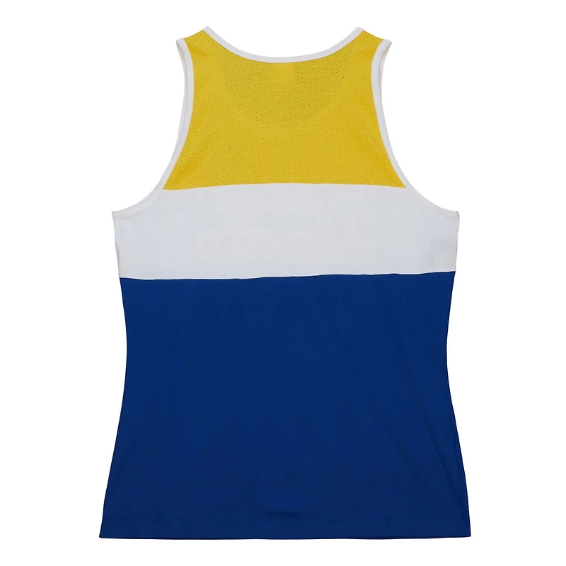 Mitchell  Ness Golden State Warriors Special Script Tank Top