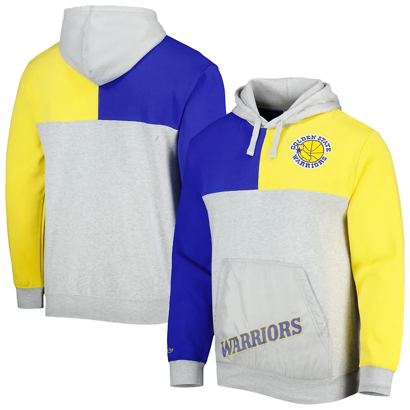 Mitchell  Ness Golden State Warriors Tie-Breaker Pullover Hoodie