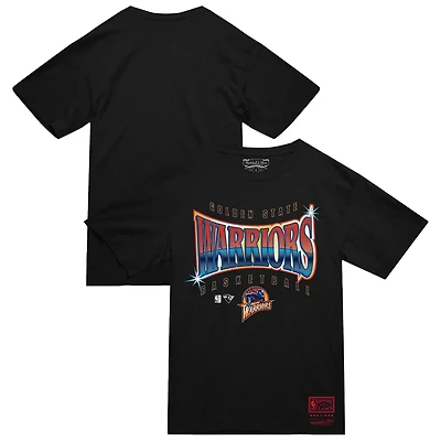 Mitchell Ness Golden State Warriors Worldwide Collection Glow Up T-Shirt