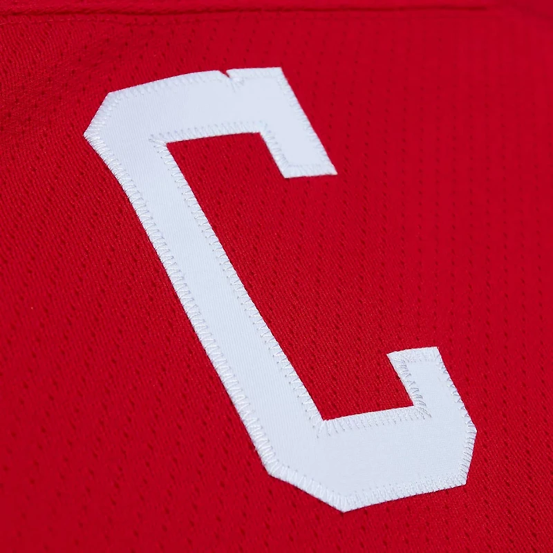 Mitchell  Ness Gordie Howe Detroit Wings Big  Tall 1960 Captain Patch Blue Line Player Jersey