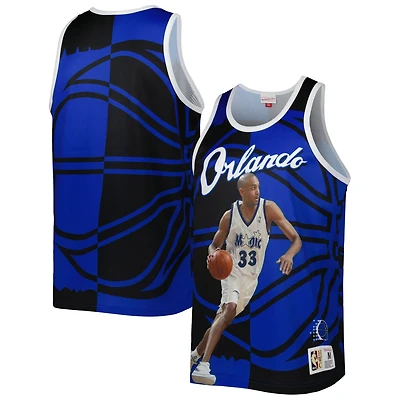Mitchell  Ness Grant Hill /Black Orlando Magic Sublimated Player Tank Top