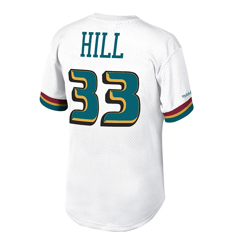 Mitchell  Ness Grant Hill Detroit Pistons Hardwood Classics Stitch Name Number T-Shirt