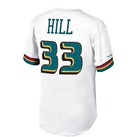 Mitchell  Ness Grant Hill Detroit Pistons Hardwood Classics Stitch Name Number T-Shirt