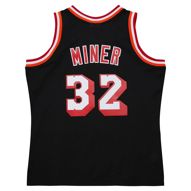 Mitchell  Ness Harold Miner Miami Heat 1992/93 Hardwood Classics Swingman Throwback Jersey