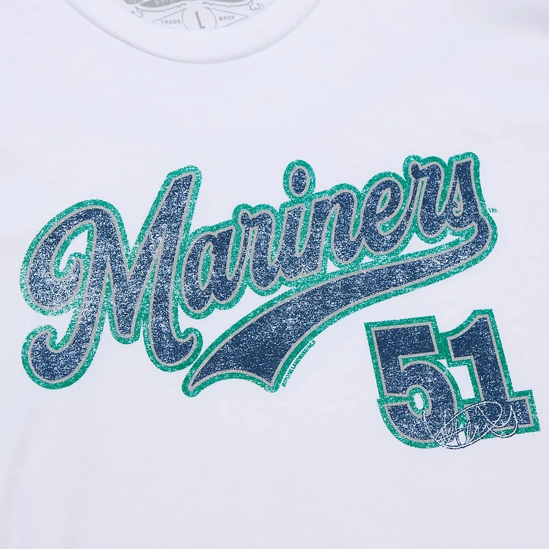 Mitchell  Ness Ichiro Suzuki Seattle Mariners Cooperstown Collection Player T-Shirt