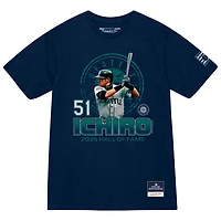 Mitchell  Ness Ichiro Suzuki Seattle Mariners Hall of Fame Hitter T-Shirt