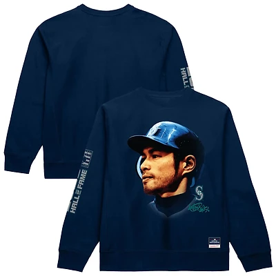 Mitchell Ness Ichiro Suzuki Seattle Mariners Hall of Fame Sweatshirt